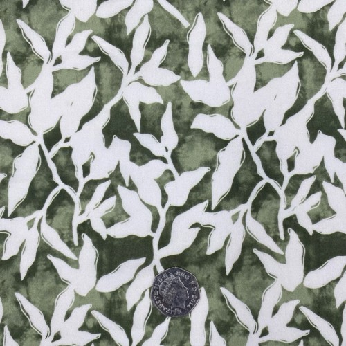Cotton Lawn - 0298/SI/A - Olive Green